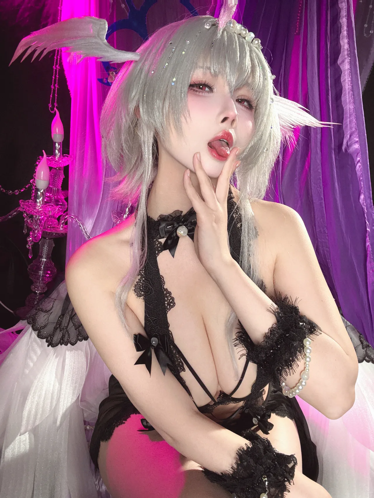 Rioko凉凉子 - Pearl - Fallen Angel in the Dark Castle-erohere7.webp