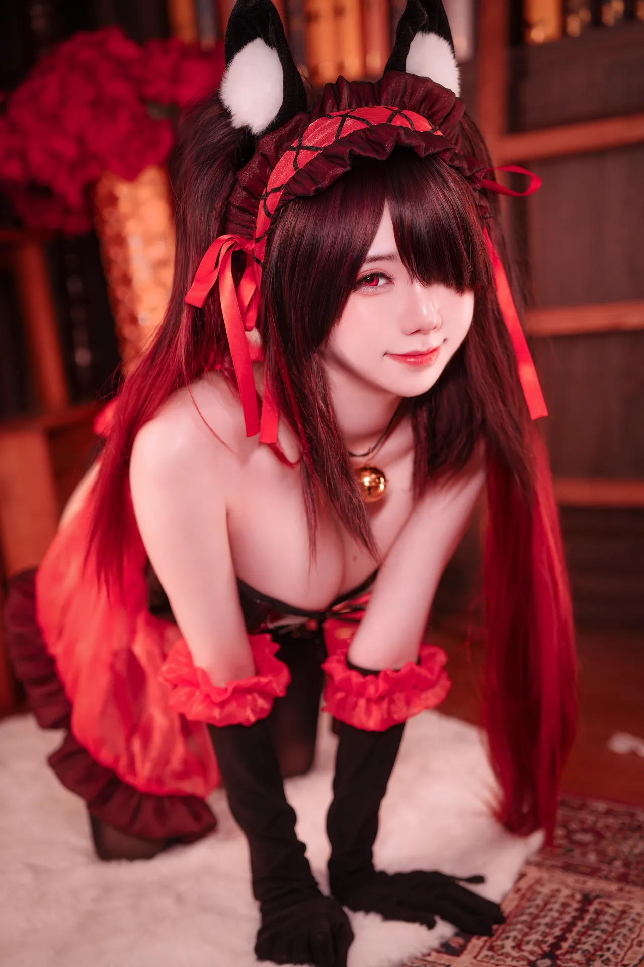Sally Dorasnow Kurumi Cat Bunny Girl-erohere4.webp