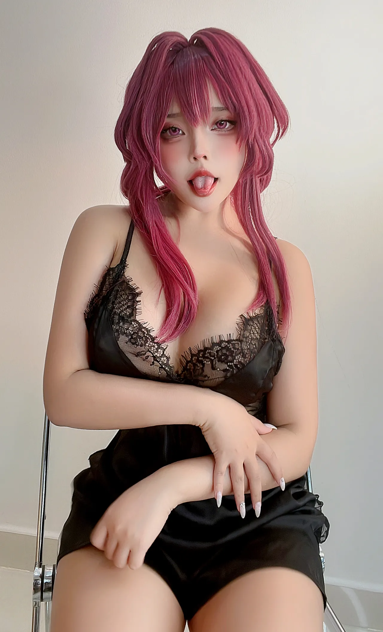 Sayo Momo -  卡夫卡 genshin Kafka Mommy Lingerie-erohere26.webp