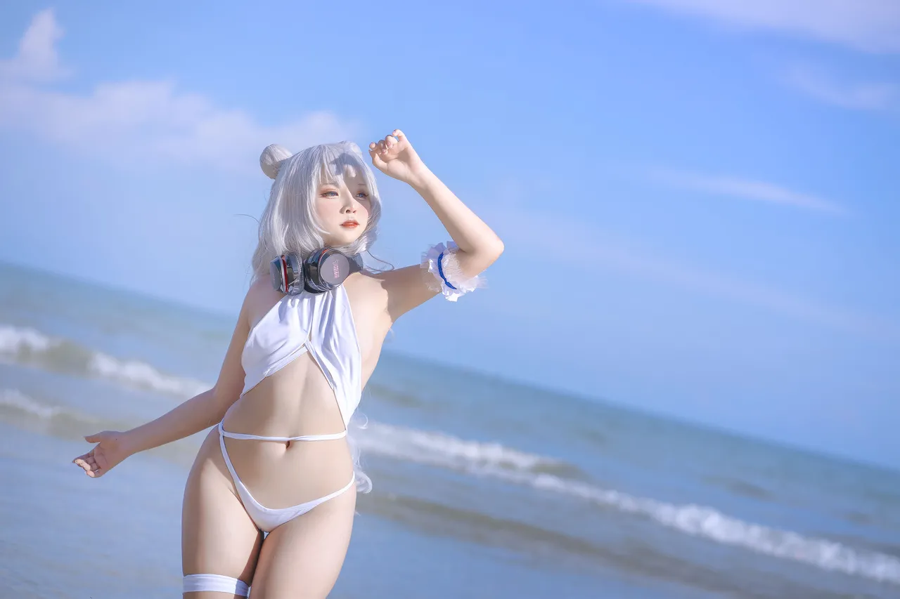 Sayo Momo - Azur Lane Le Malin bikini-erohere14.webp