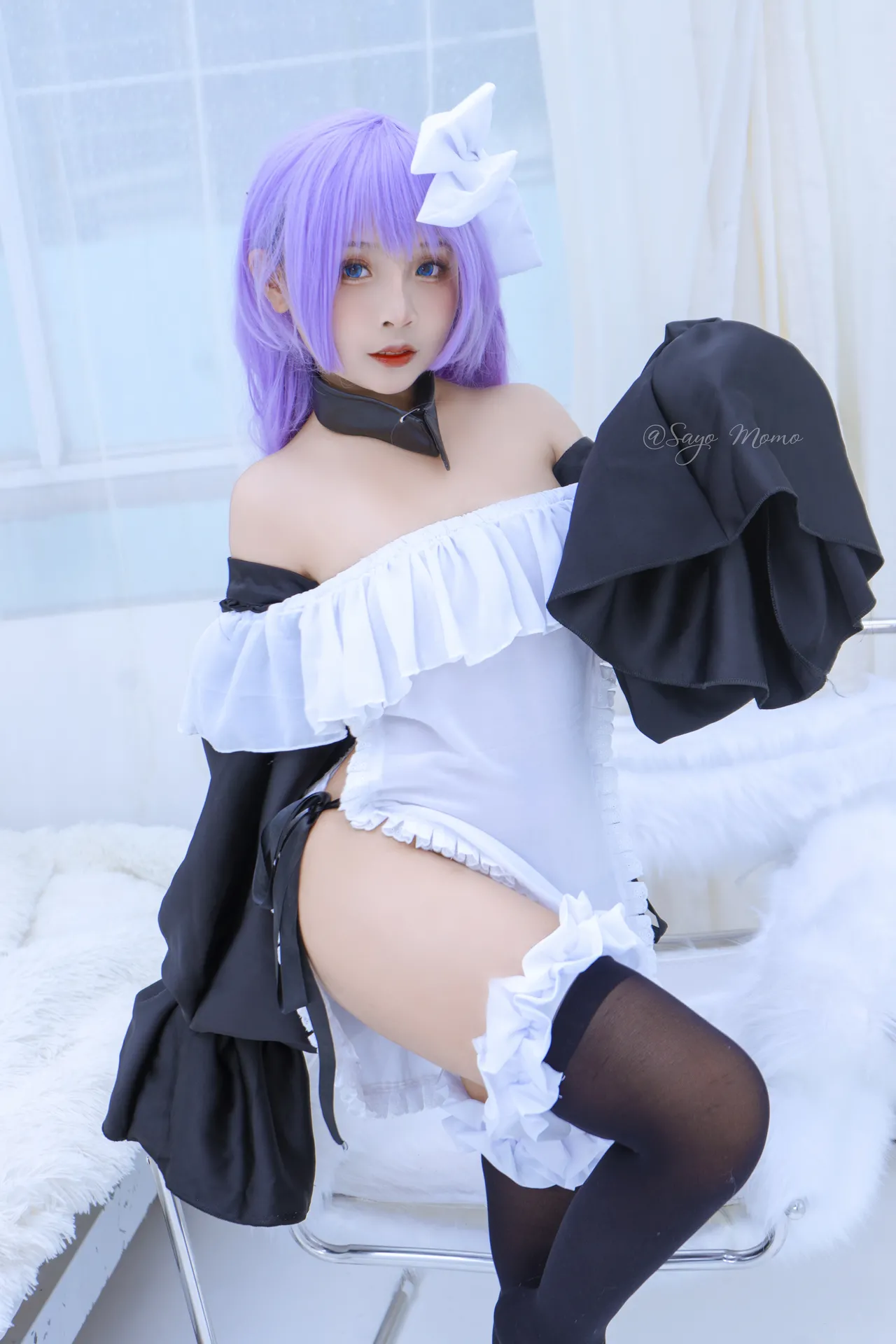 Sayo Momo - FGO Meltryllis Maid Art Ver-erohere7.webp