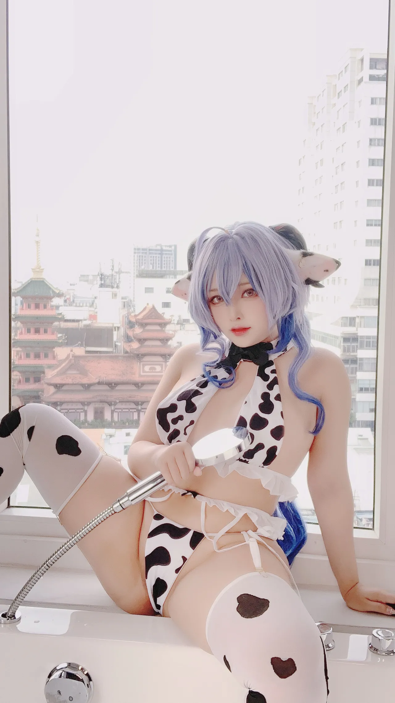 Sayo Momo - Ganyu Cowkini-erohere43.webp