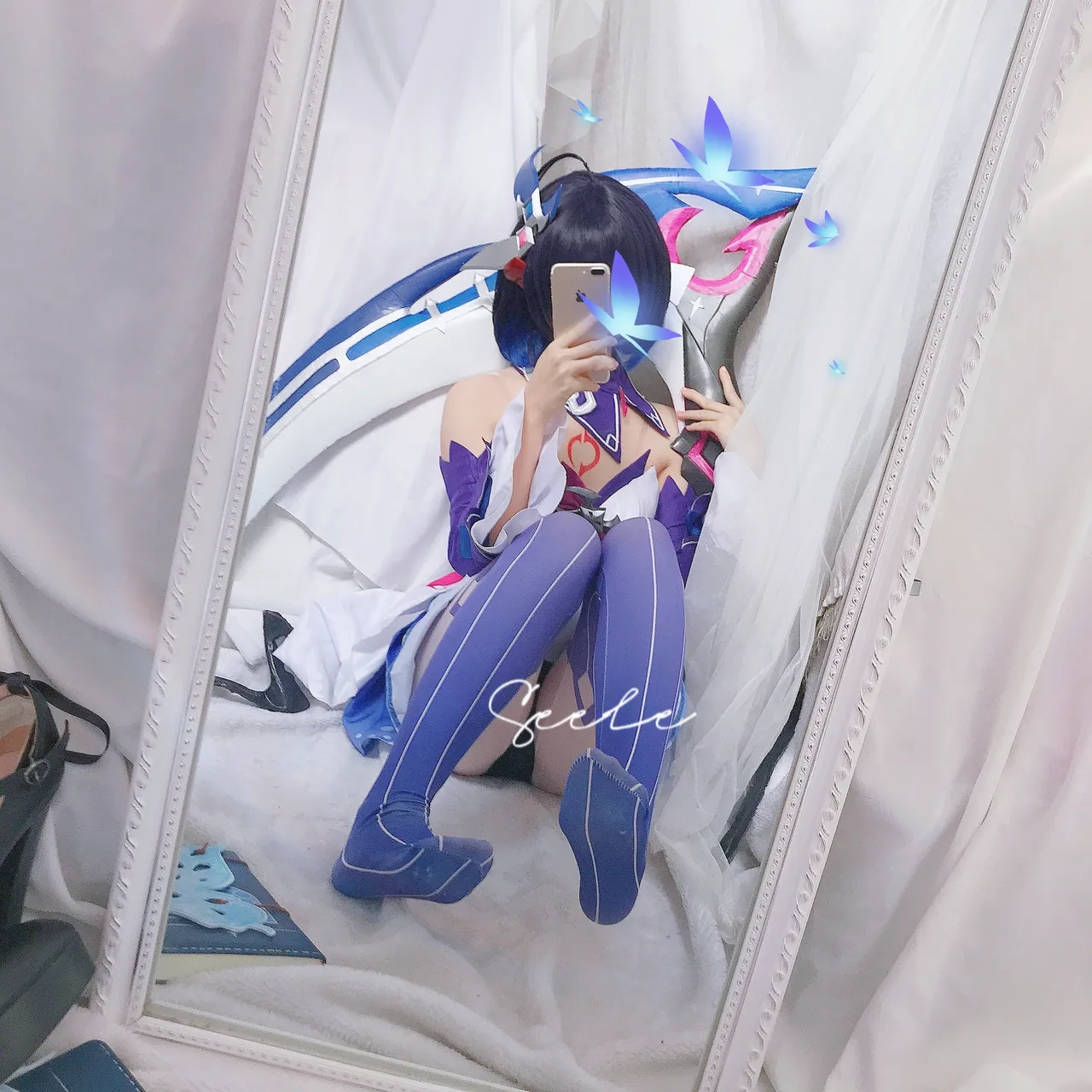 Seele麦麦 希儿幻海梦蝶cos (168p)-erohere129.webp