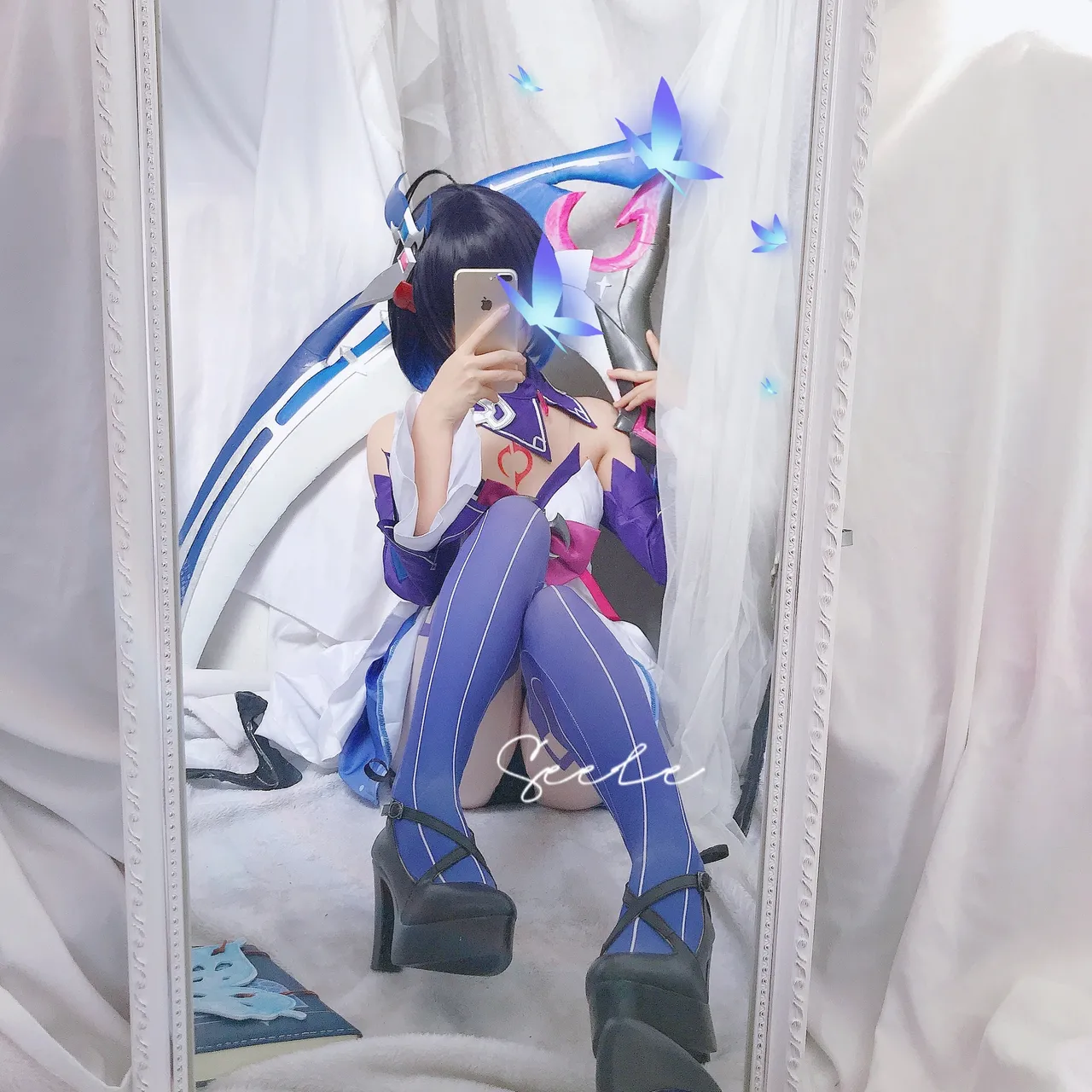 Seele麦麦 希儿幻海梦蝶cos (168p)-erohere58.webp