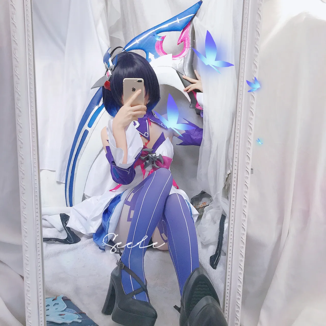 Seele麦麦 希儿幻海梦蝶cos (168p)-erohere60.webp