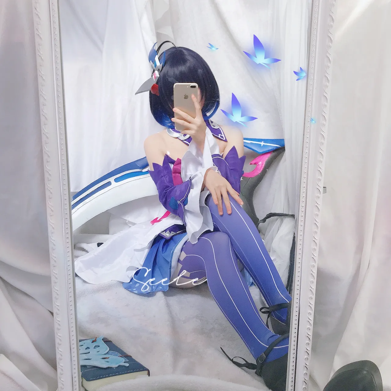 Seele麦麦 希儿幻海梦蝶cos (168p)-erohere63.webp