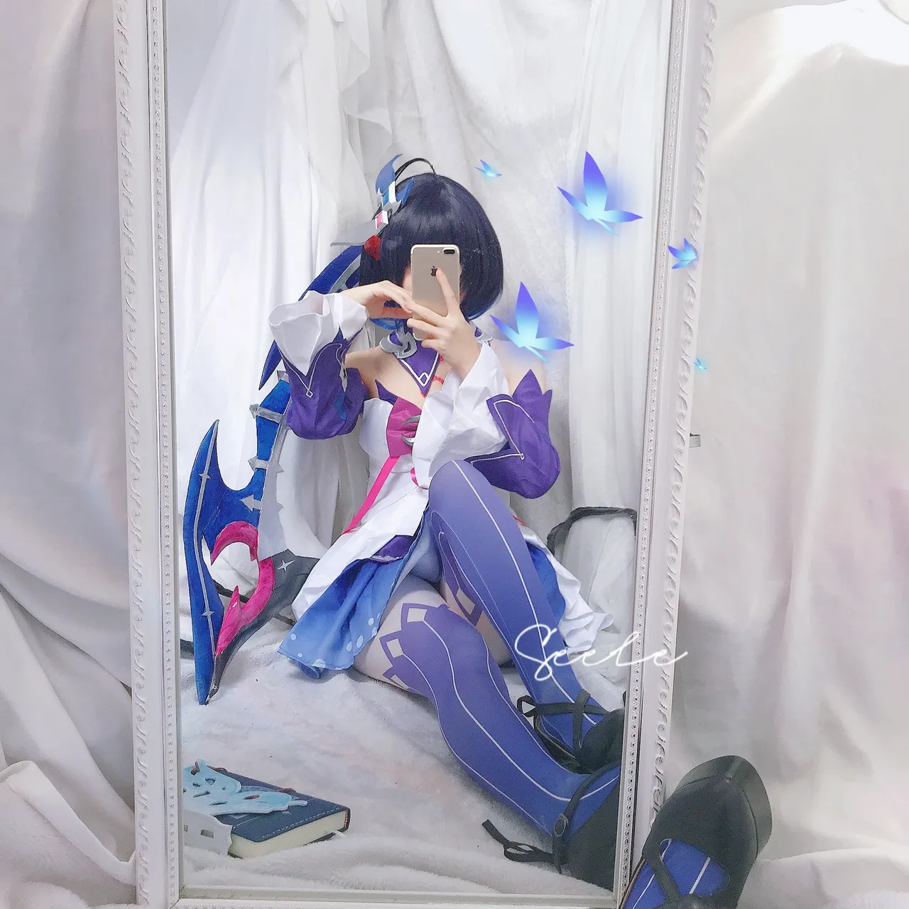 Seele麦麦 希儿幻海梦蝶cos (168p)-erohere69.webp