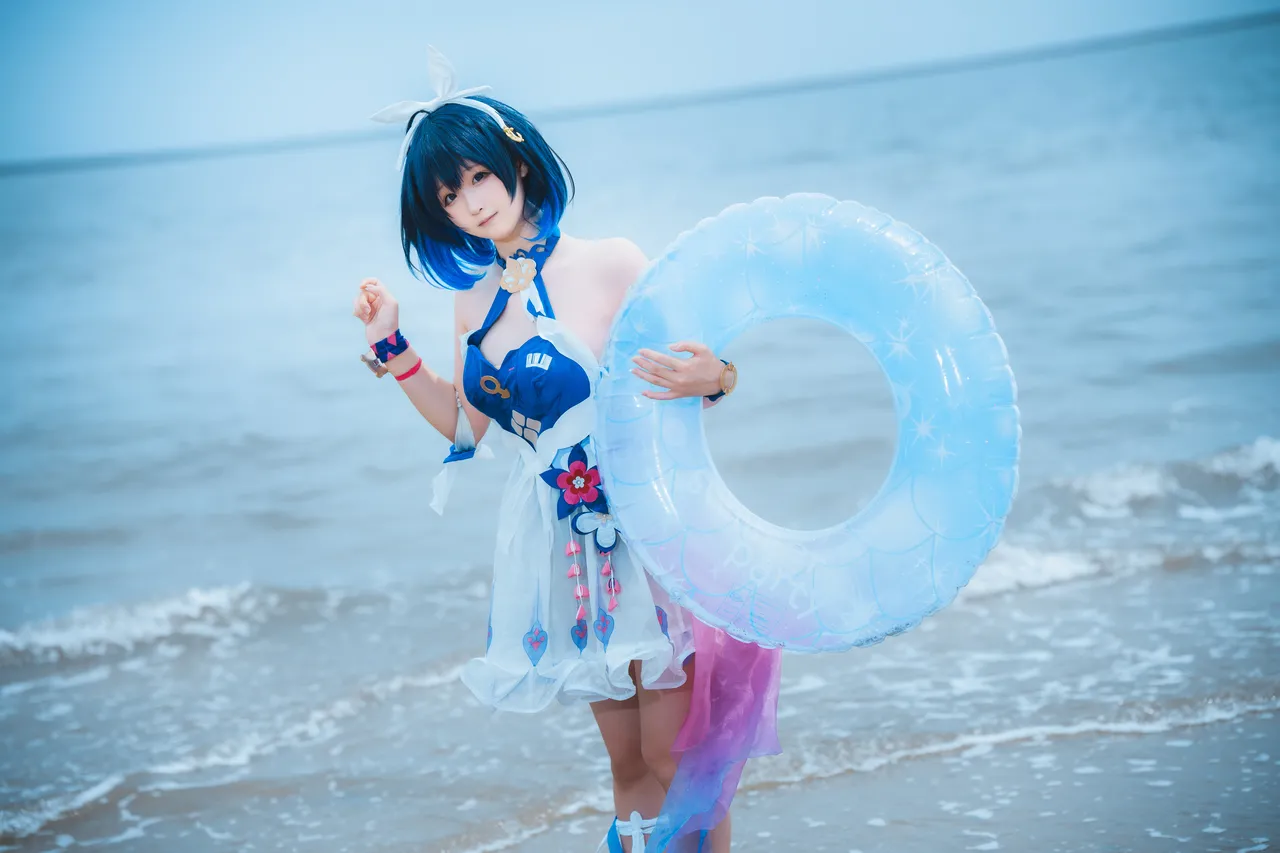 Seele麦麦 希儿彼岸浪花cos（海滩）-erohere11.webp