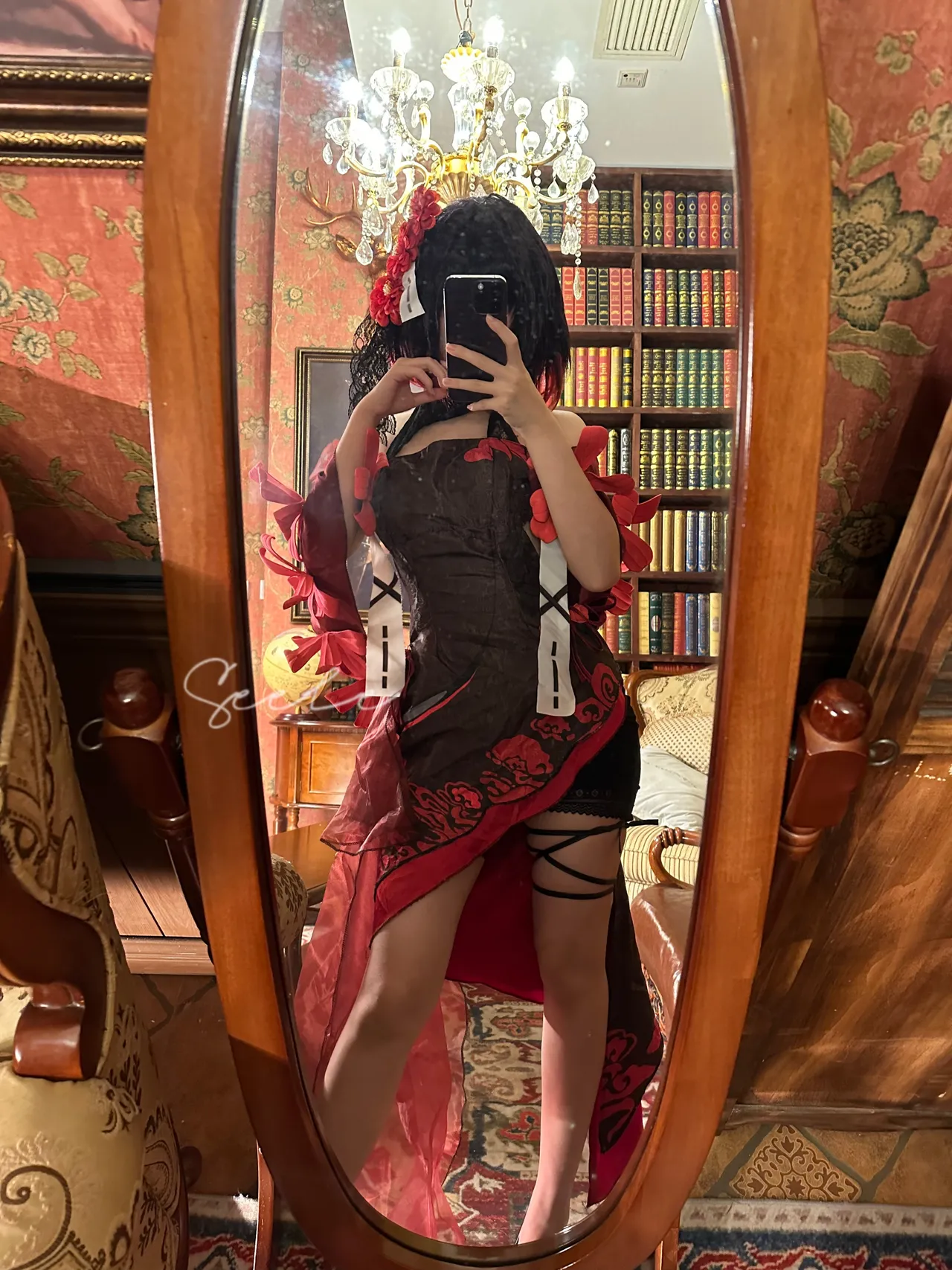Seele麦麦 黑希旗袍物语 55P14V 973MB-erohere30.webp