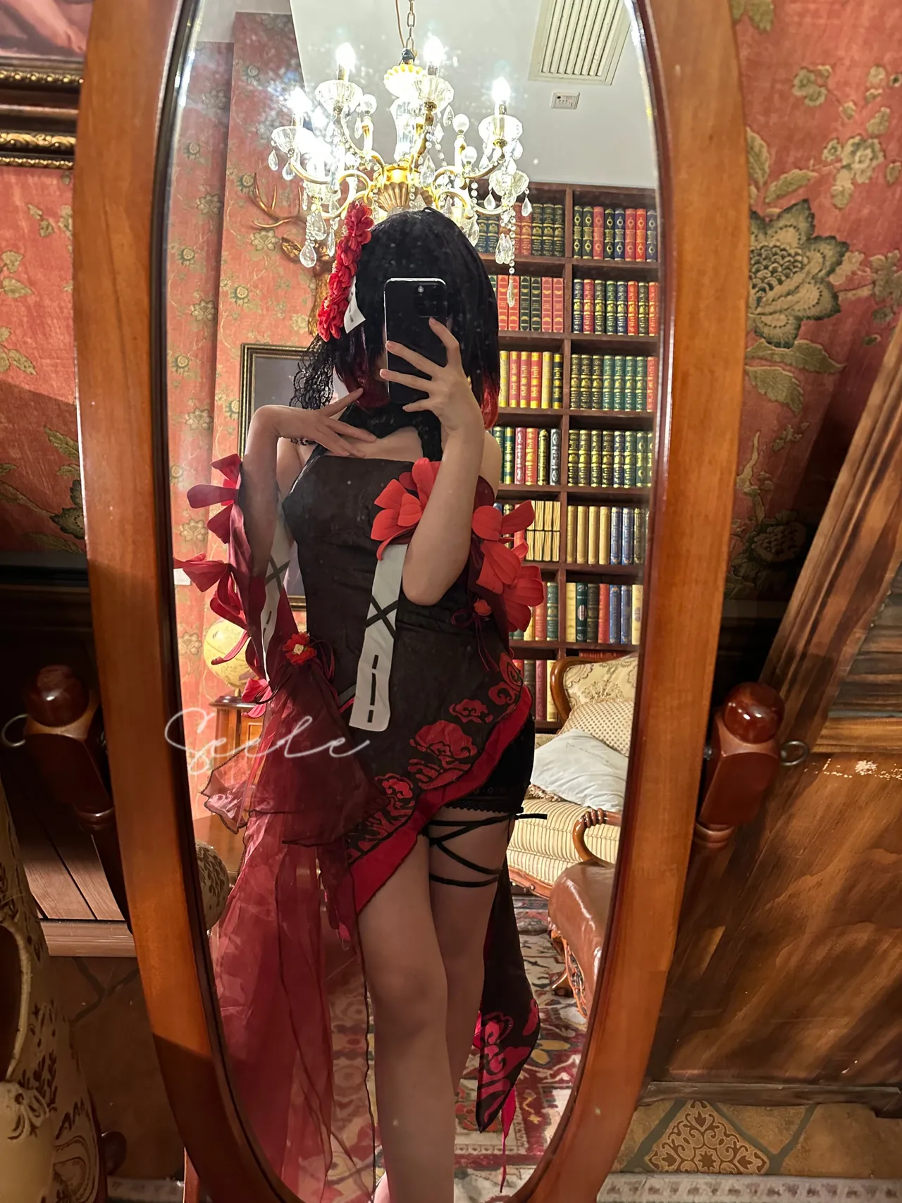 Seele麦麦 黑希旗袍物语 55P14V 973MB-erohere31.webp