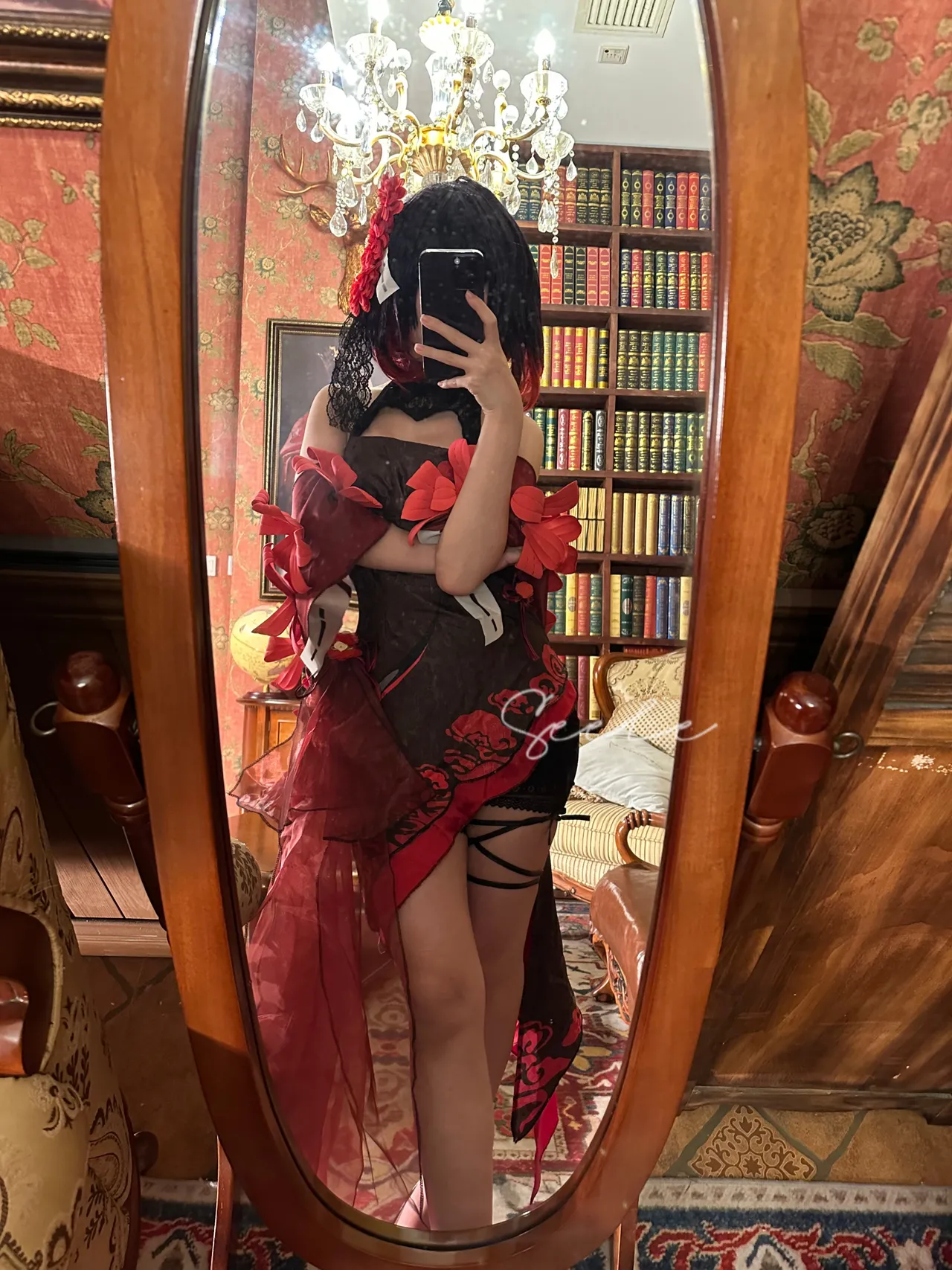 Seele麦麦 黑希旗袍物语 55P14V 973MB-erohere33.webp