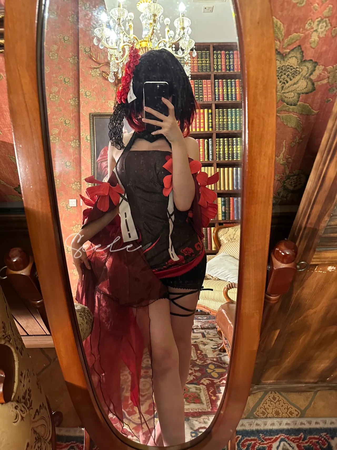 Seele麦麦 黑希旗袍物语 55P14V 973MB-erohere34.webp