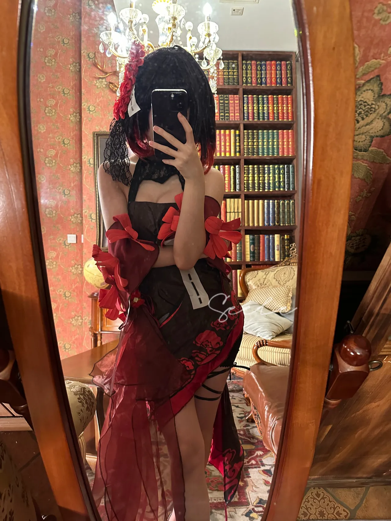 Seele麦麦 黑希旗袍物语 55P14V 973MB-erohere35.webp