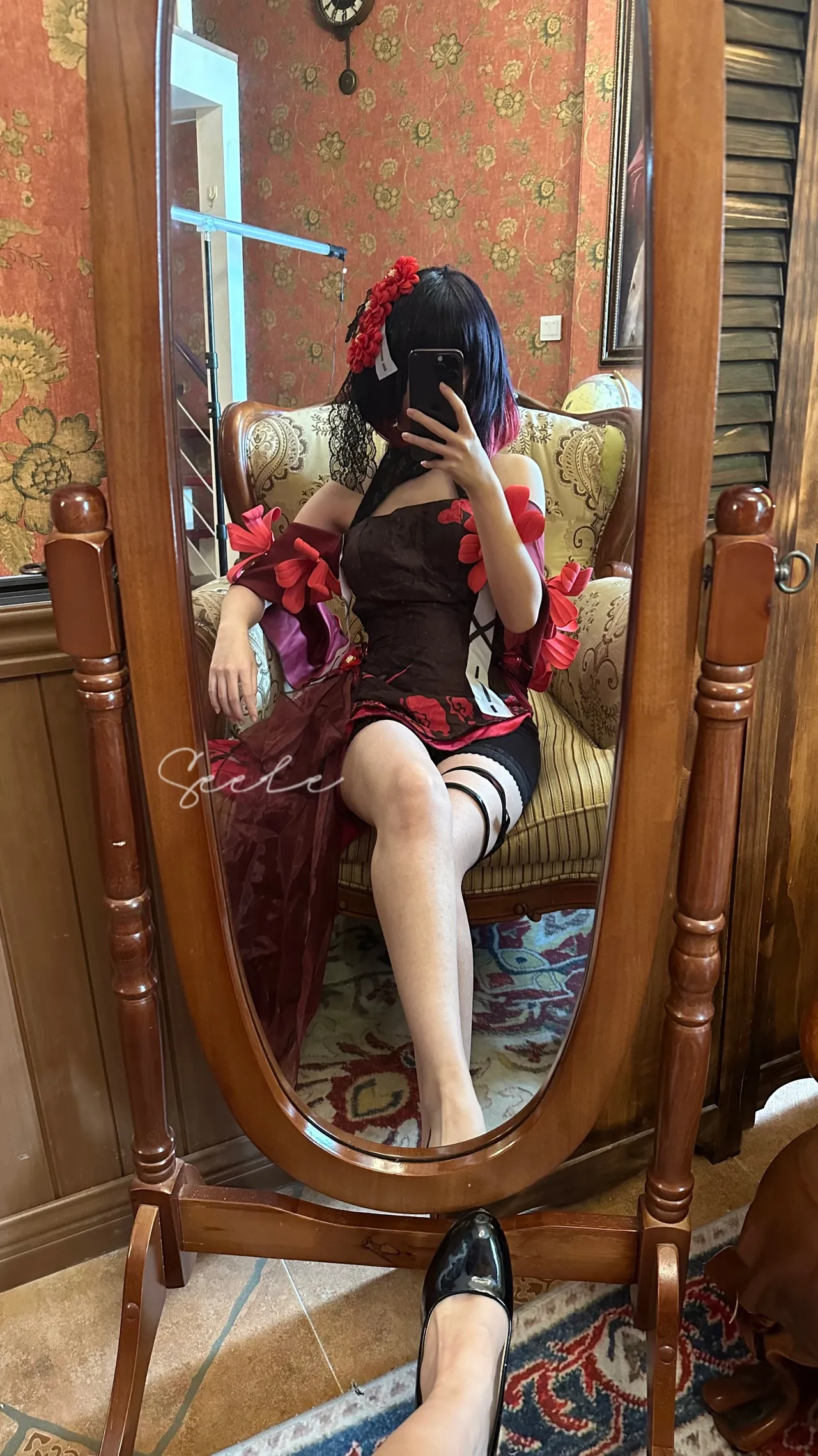 Seele麦麦 黑希旗袍物语 55P14V 973MB-erohere43.webp