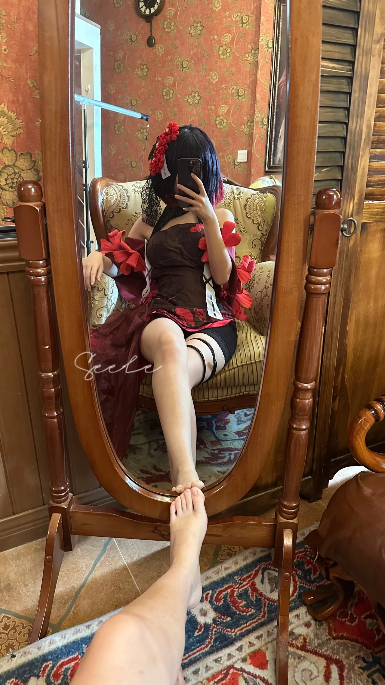 Seele麦麦 黑希旗袍物语 55P14V 973MB-erohere54.webp