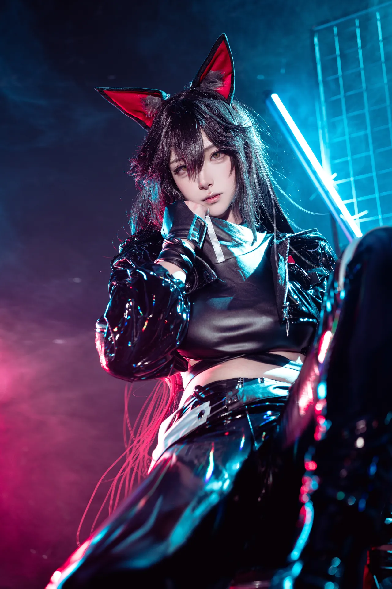 Seya狮砸 - 明日方舟 德克萨斯 音律联觉-erohere8.webp