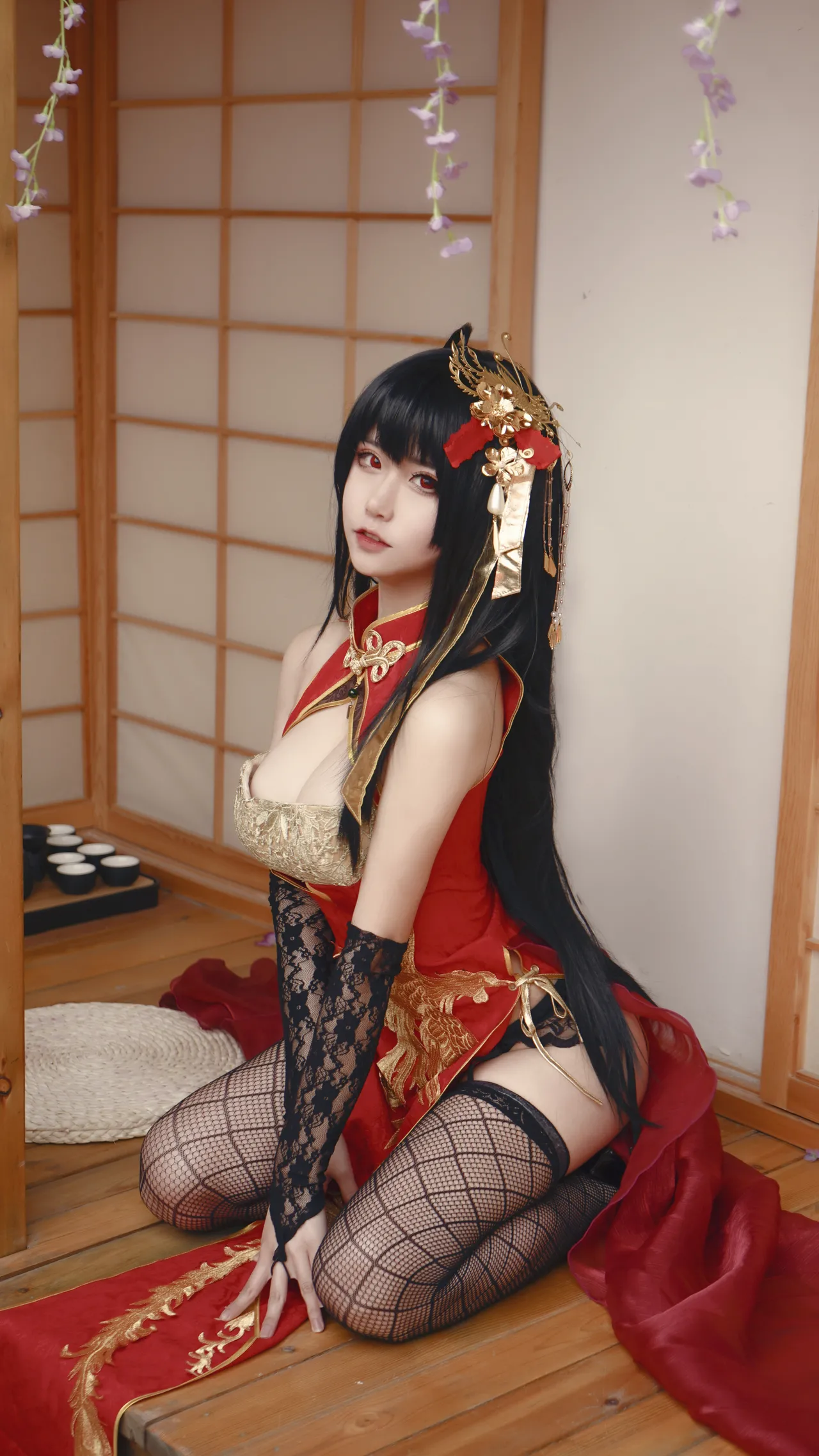 Seya狮砸 - 碧蓝航线 大凤 旗袍-erohere14.webp