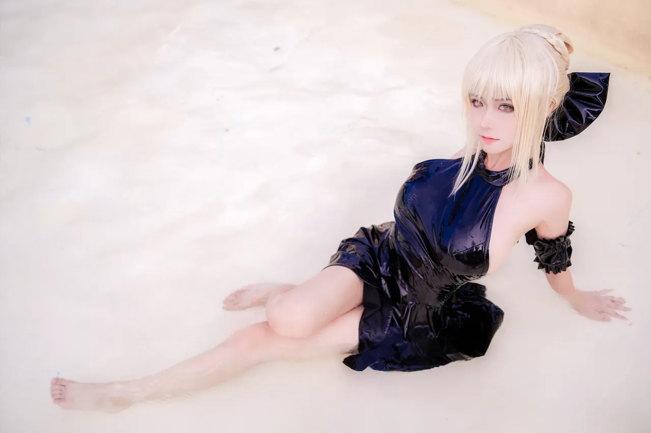 Seya狮砸 - Saber Alter Swimsuit FGO — Photo 10