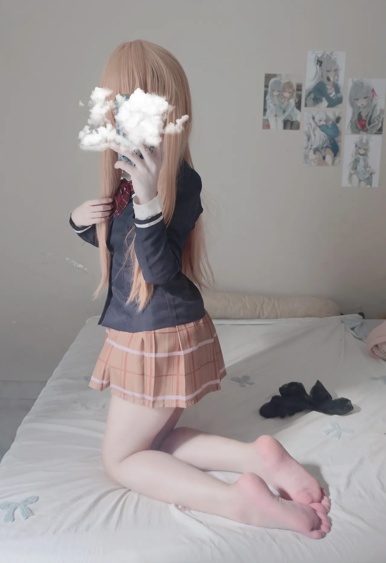 Shiina Mahiru cosplay (@osage2007) Twitter（备注男娘tomgirl）⚠️-erohere12.webp