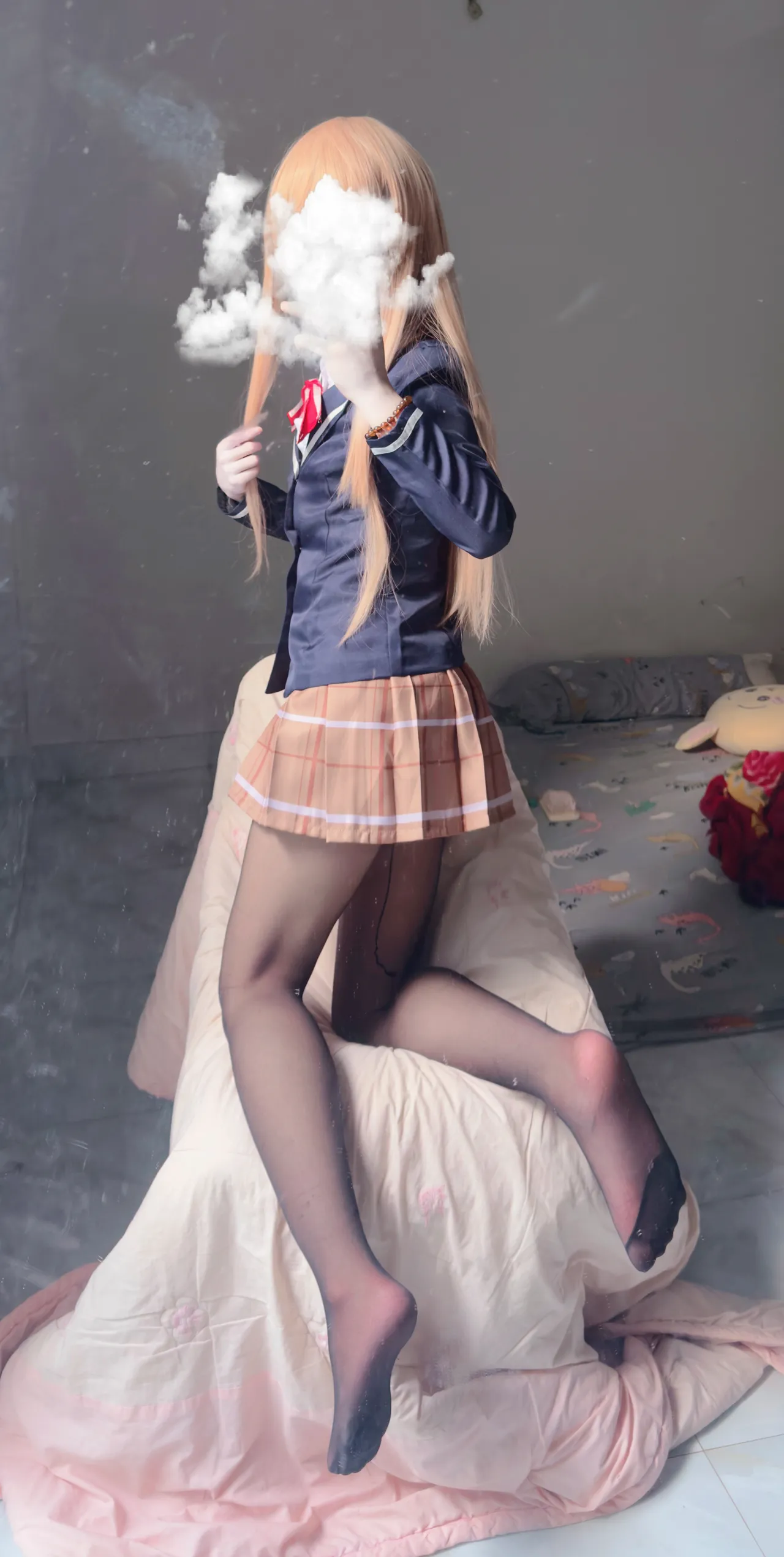 Shiina Mahiru cosplay (@osage2007) Twitter（备注男娘tomgirl）⚠️-erohere2.webp