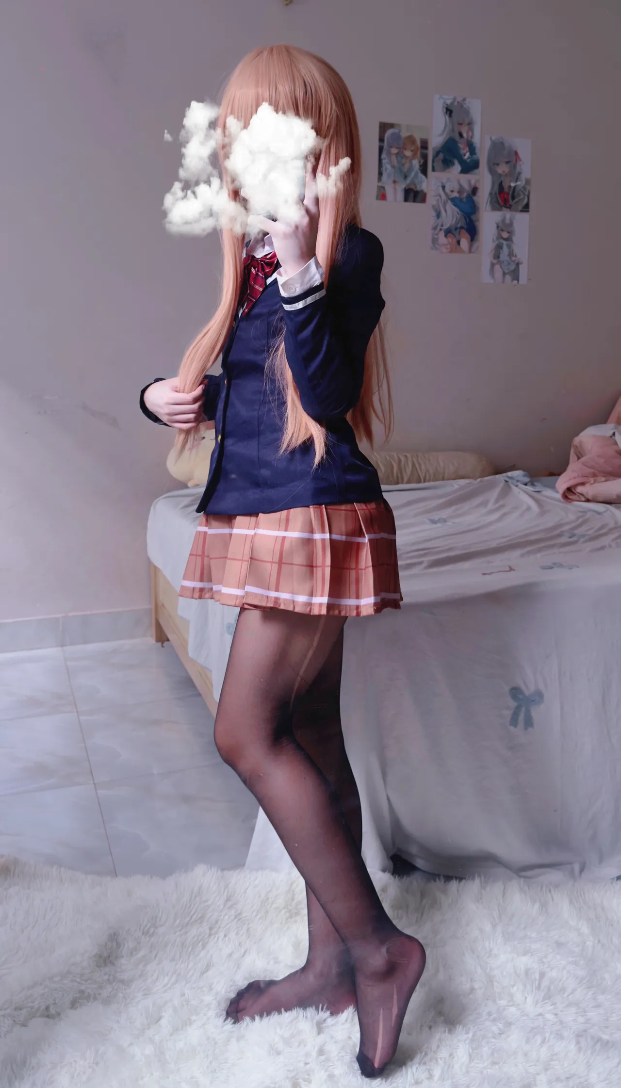 Shiina Mahiru cosplay (@osage2007) Twitter（备注男娘tomgirl）⚠️-erohere6.webp