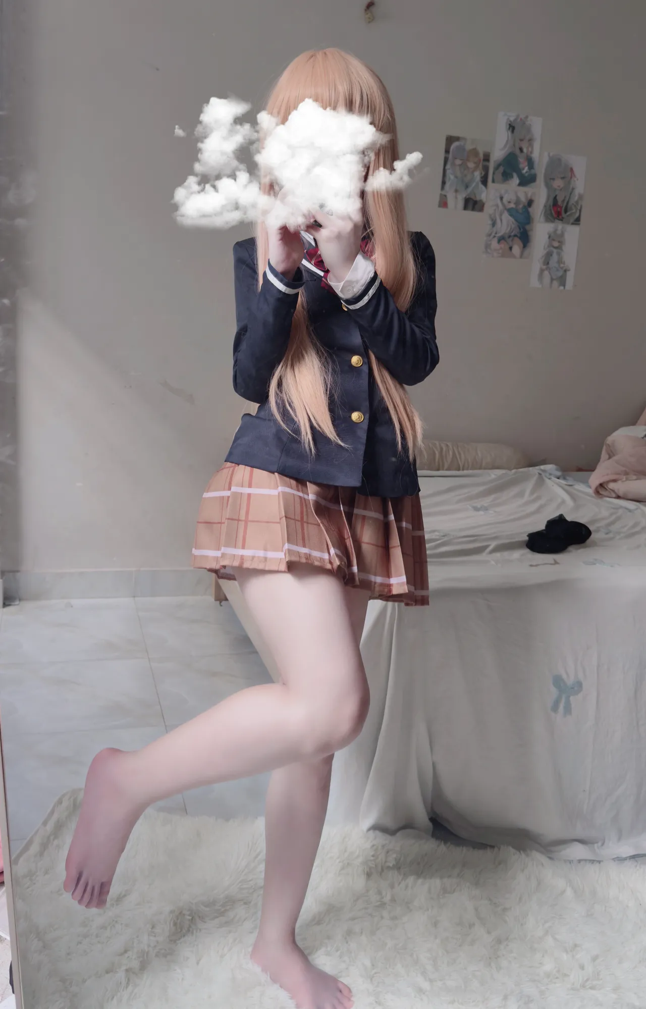 Shiina Mahiru cosplay (@osage2007) Twitter（备注男娘tomgirl）⚠️-erohere9.webp
