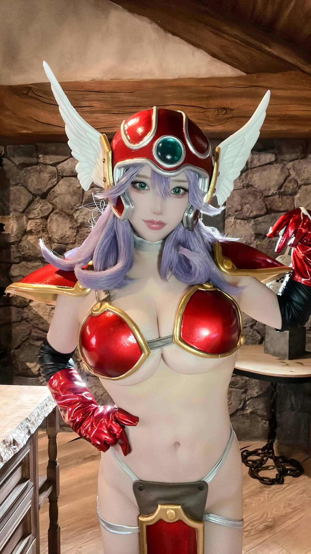 Shooting Star's (Saku) - female warrior in bikini armor-erohere10.webp