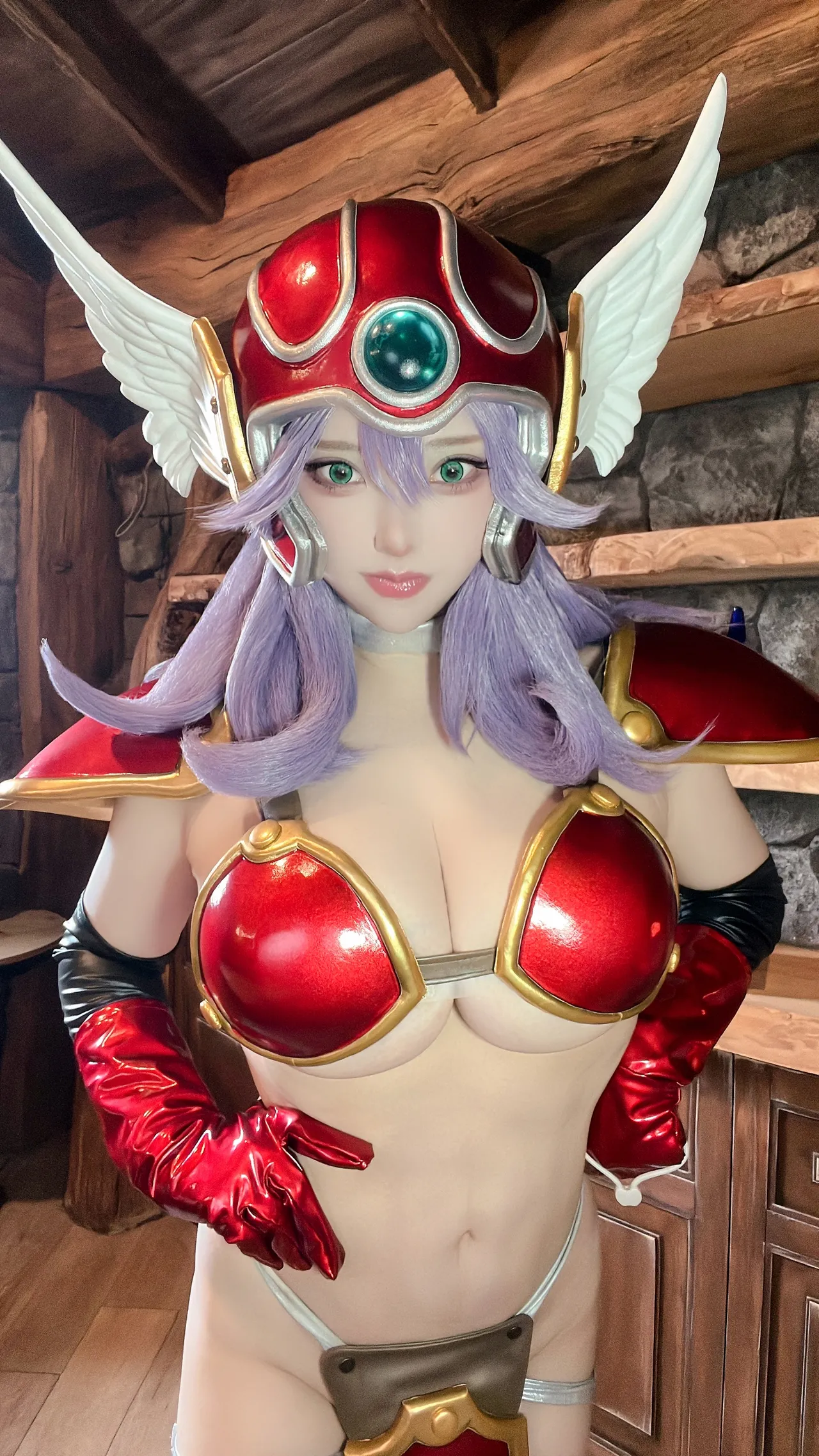 Shooting Star's (Saku) - female warrior in bikini armor-erohere15.webp