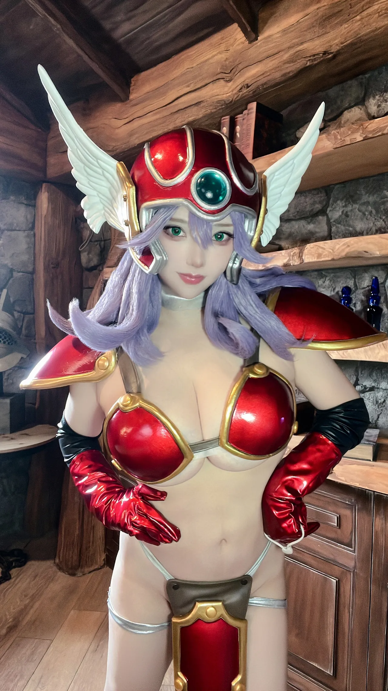 Shooting Star's (Saku) - female warrior in bikini armor-erohere22.webp