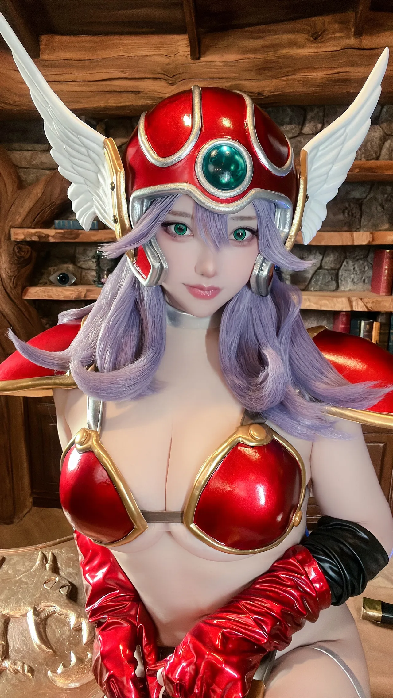 Shooting Star's (Saku) - female warrior in bikini armor-erohere24.webp