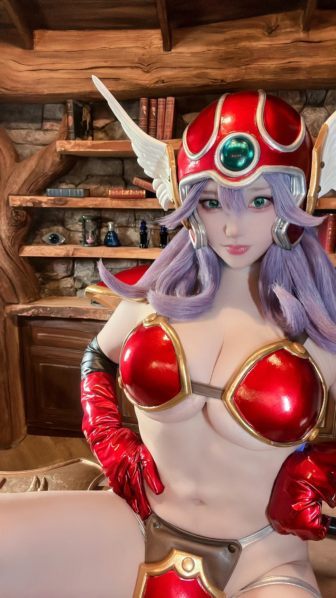 Shooting Star's (Saku) - female warrior in bikini armor-erohere37.webp