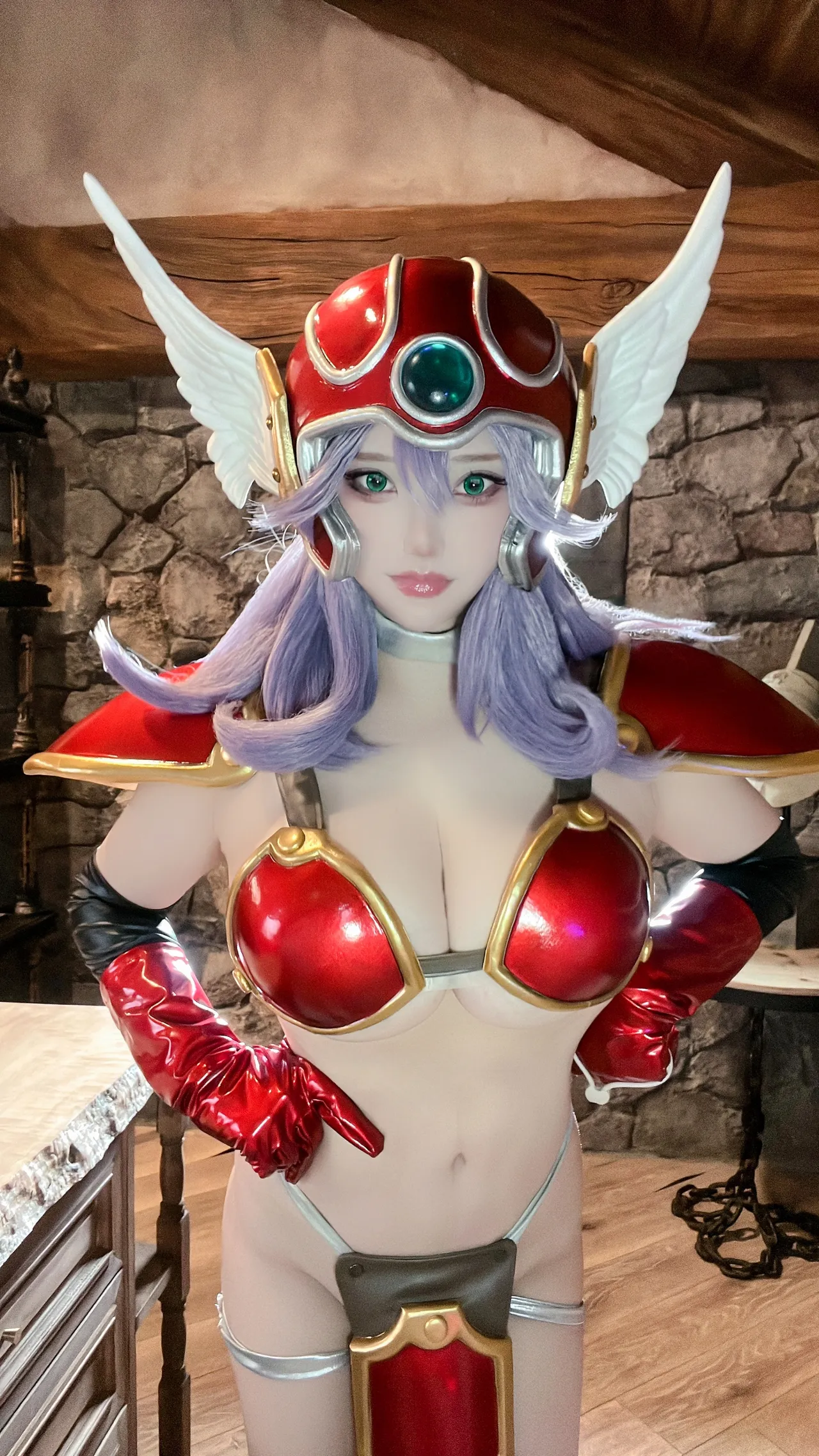 Shooting Star's (Saku) - female warrior in bikini armor-erohere6.webp