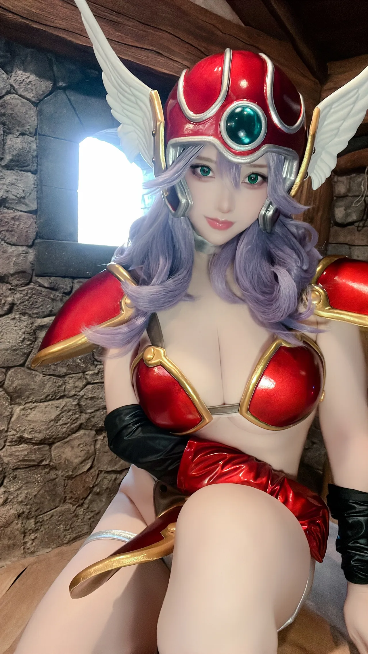 Shooting Star's (Saku) - female warrior in bikini armor-erohere96.webp