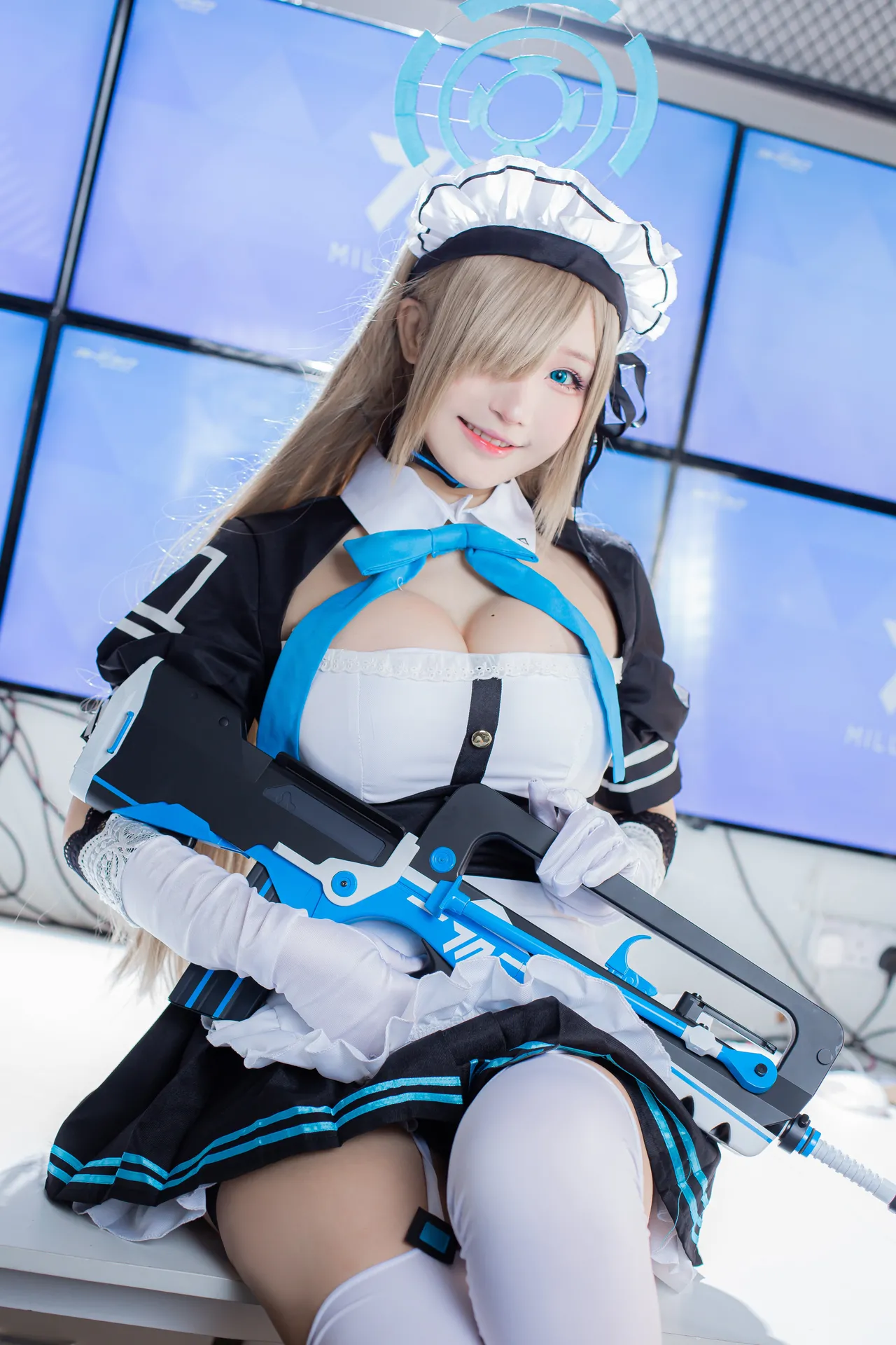 Takanashi Hanari - Asuna maid-erohere11.webp