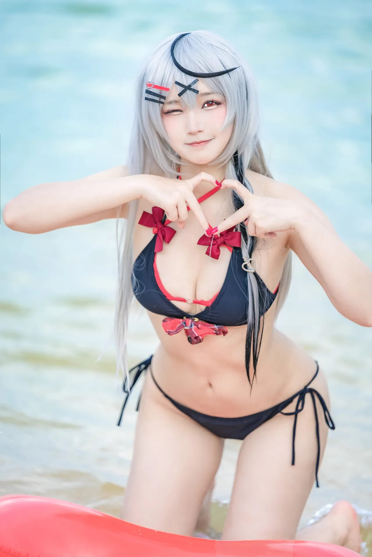 Takanashi Hanari - Sakamata Chloe bikini-erohere19.webp