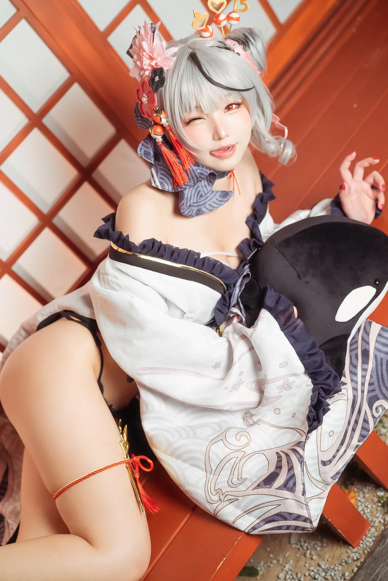 Takanashi Hanari - Sakamata Chloe yukata-erohere16.webp