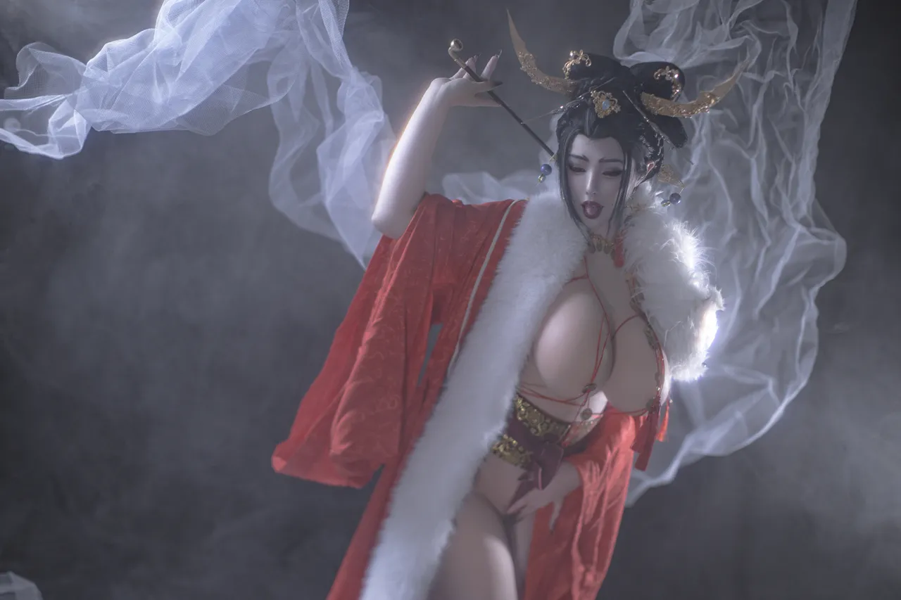 Titi钛合金 - 夜夫人黄嫣 Night Lady Huangyan from Wuchang - Fallen Feathers-erohere44.webp