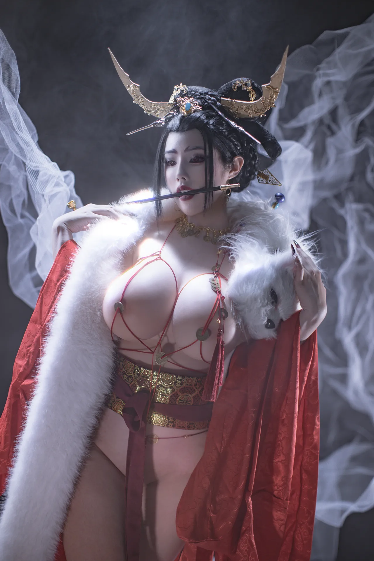 Titi钛合金 - 夜夫人黄嫣 Night Lady Huangyan from Wuchang - Fallen Feathers-erohere54.webp