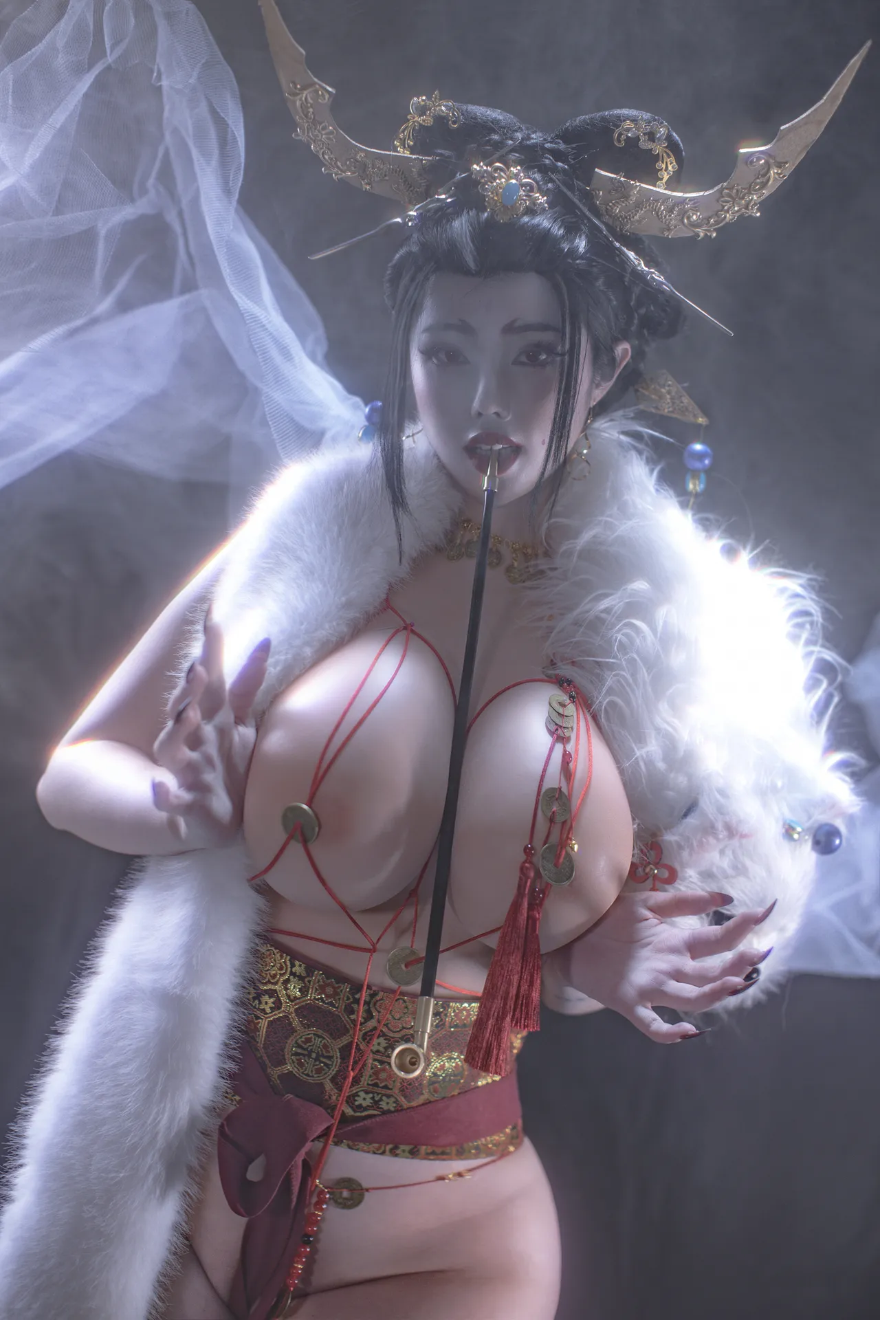 Titi钛合金 - 夜夫人黄嫣 Night Lady Huangyan from Wuchang - Fallen Feathers-erohere61.webp