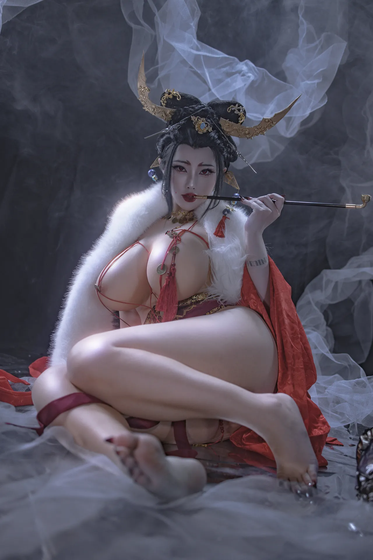 Titi钛合金 - 夜夫人黄嫣 Night Lady Huangyan from Wuchang - Fallen Feathers-erohere73.webp