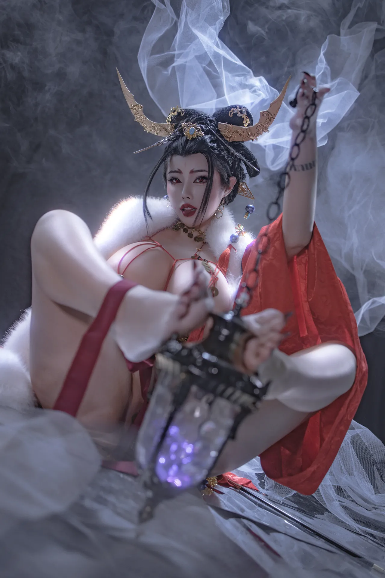 Titi钛合金 - 夜夫人黄嫣 Night Lady Huangyan from Wuchang - Fallen Feathers-erohere76.webp