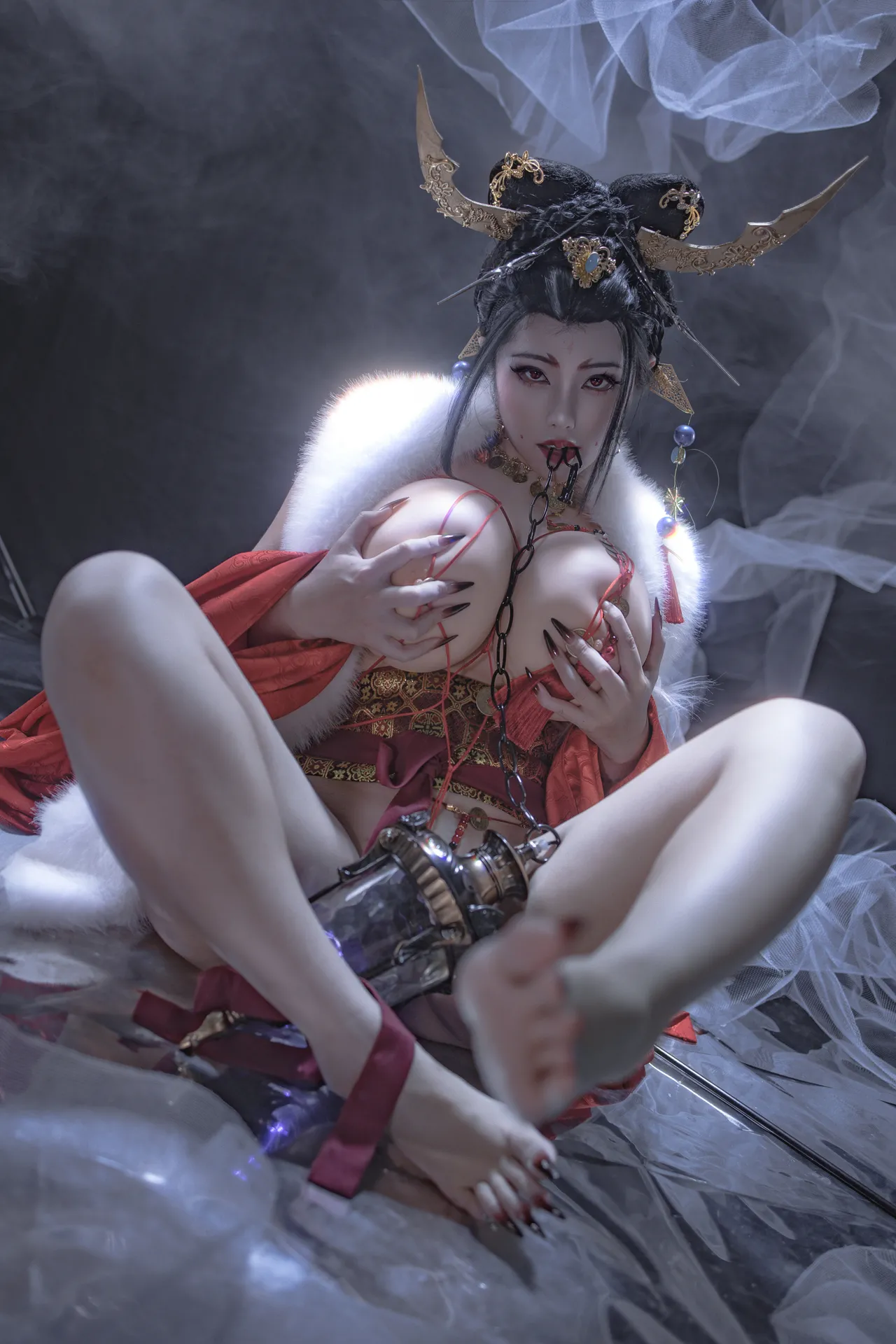 Titi钛合金 - 夜夫人黄嫣 Night Lady Huangyan from Wuchang - Fallen Feathers-erohere79.webp