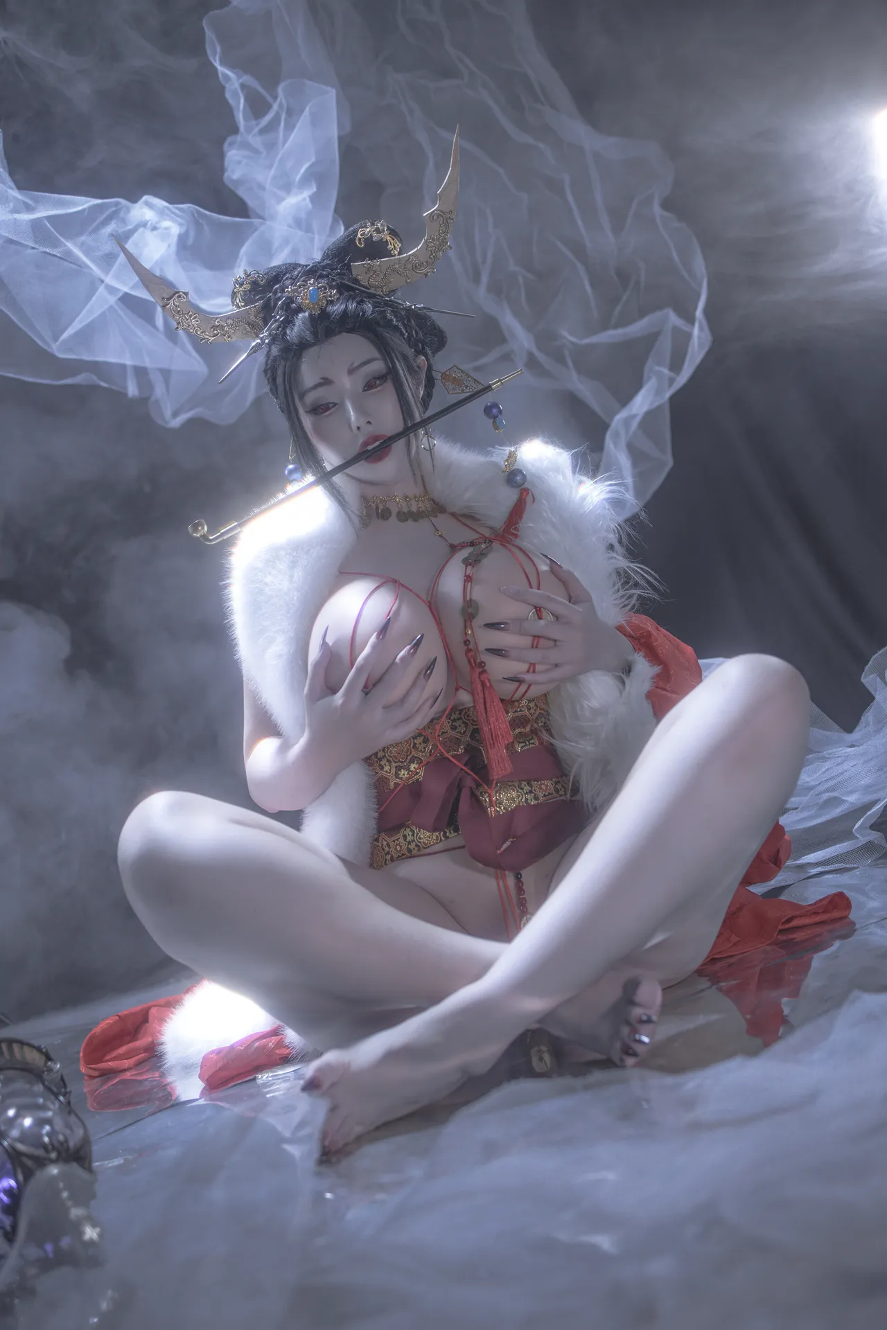 Titi钛合金 - 夜夫人黄嫣 Night Lady Huangyan from Wuchang - Fallen Feathers-erohere91.webp