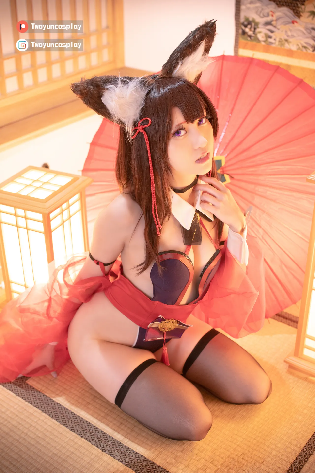 Twoyun - Amagi bunny girl-erohere15.webp