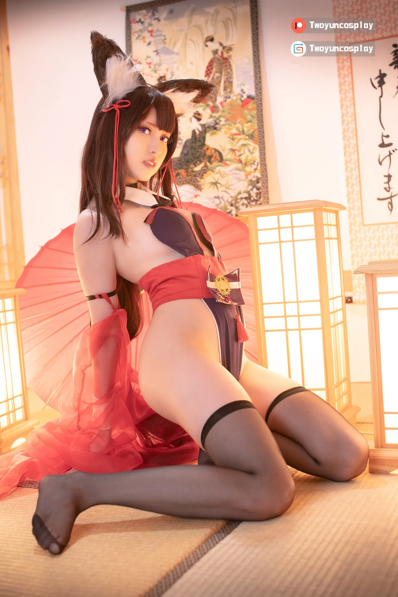 Twoyun - Amagi bunny girl-erohere21.webp