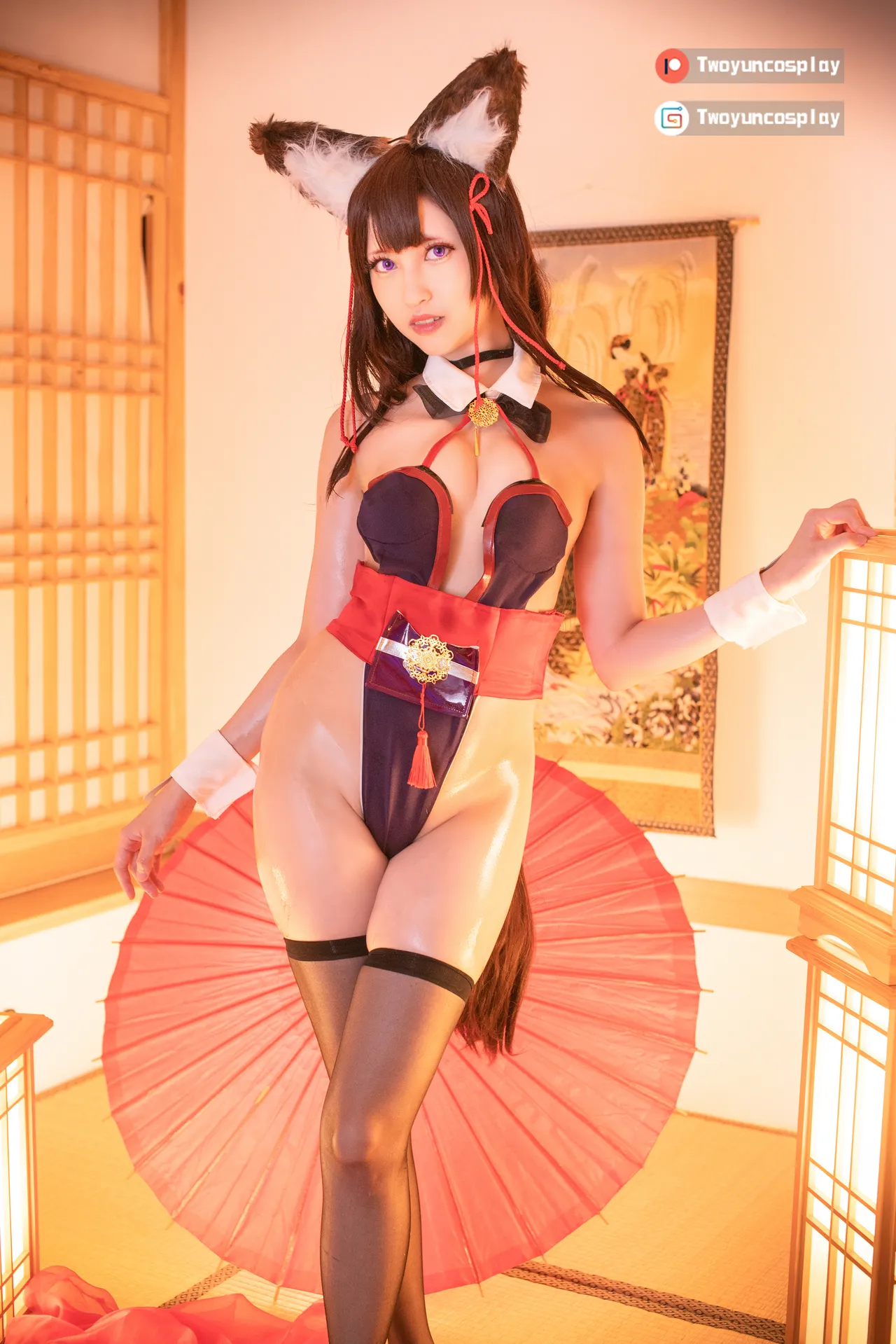 Twoyun - Amagi bunny girl-erohere3.webp