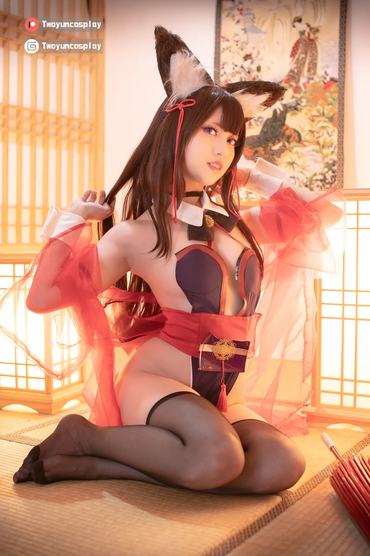 Twoyun - Amagi bunny girl-erohere9.webp