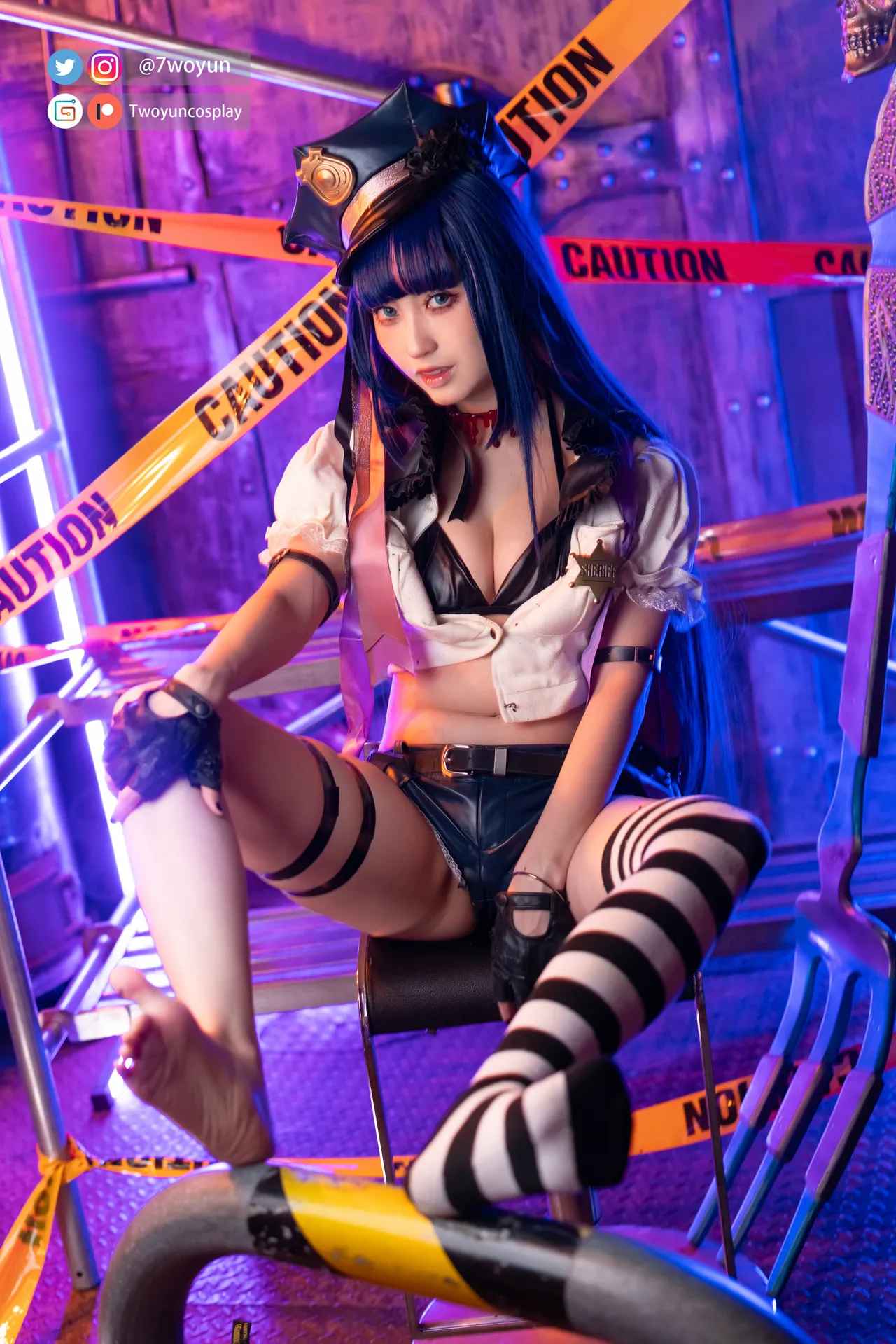 Twoyun - Officer Stocking-erohere13.webp