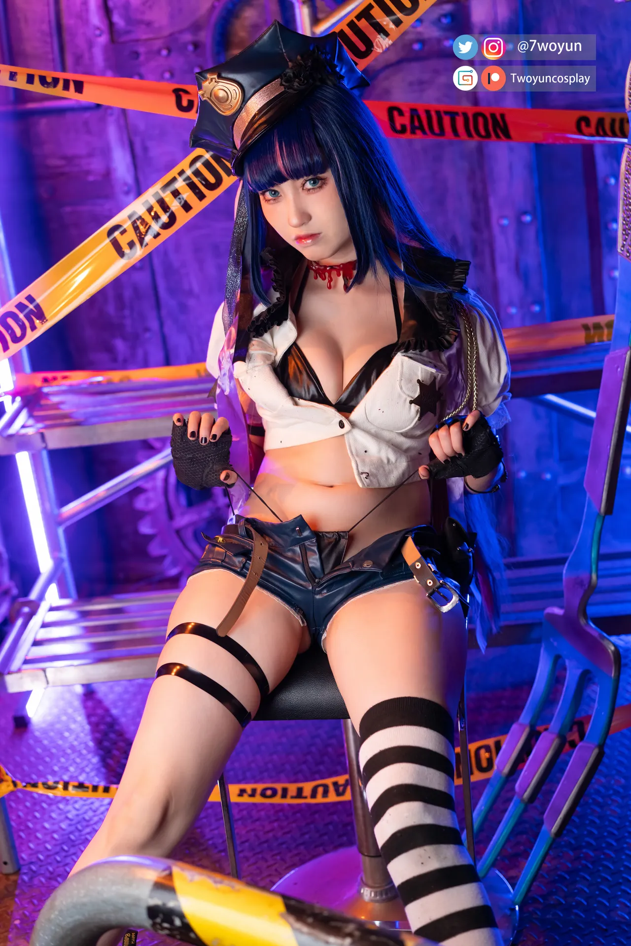 Twoyun - Officer Stocking-erohere14.webp
