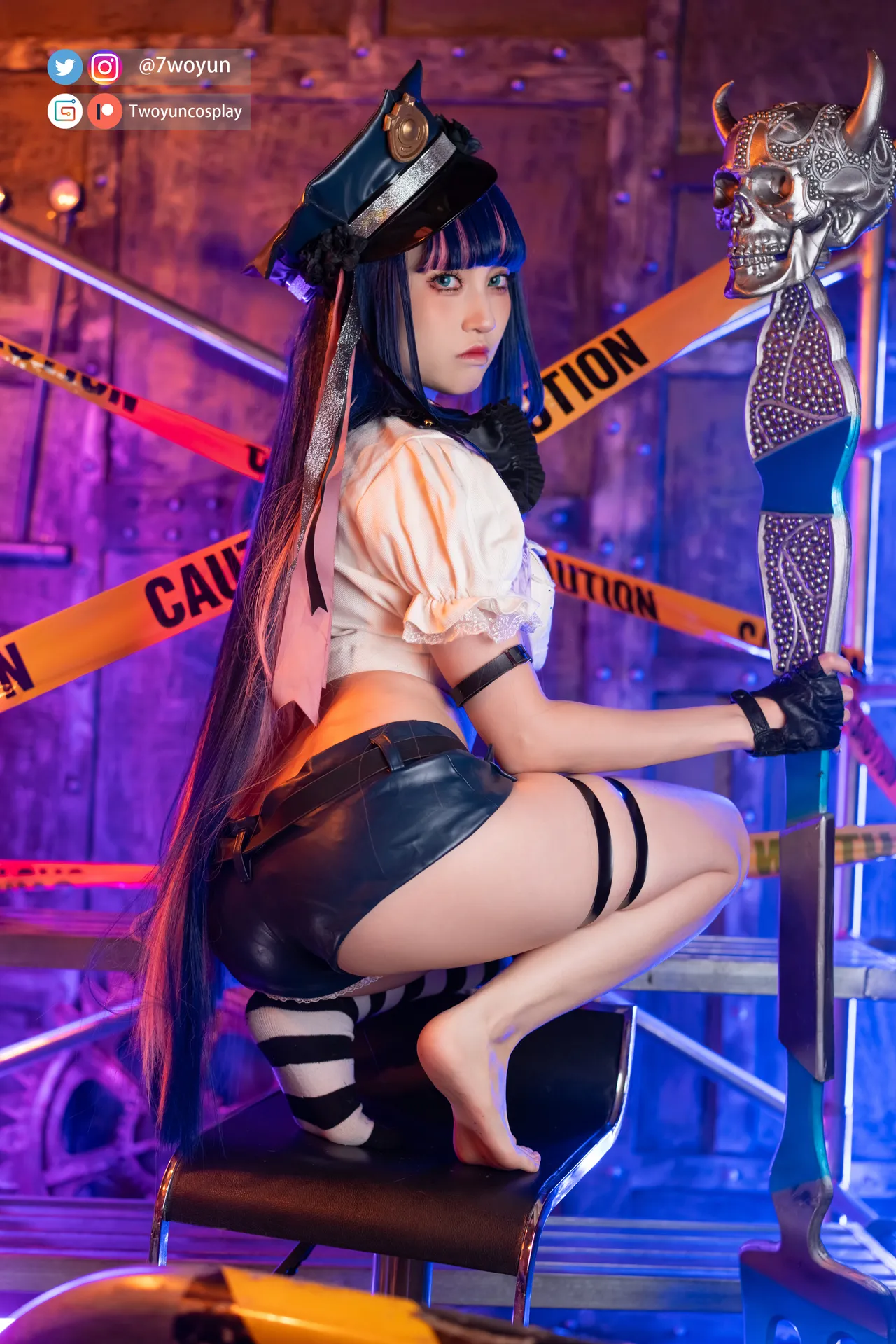Twoyun - Officer Stocking-erohere18.webp